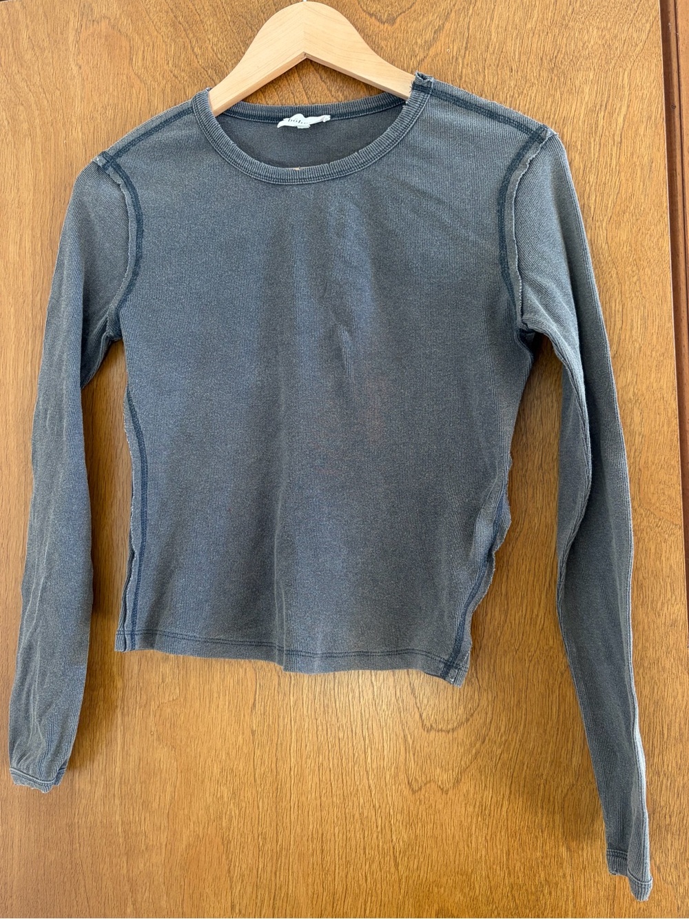 Bohme // distressed ribbed longsleeve